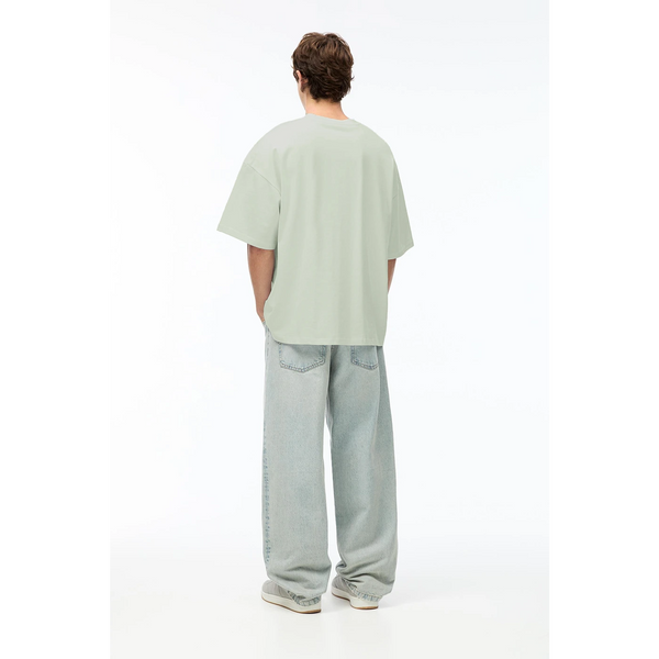 Tea Green STWD Logo Oversized Tshirt | Montivo Pakistan