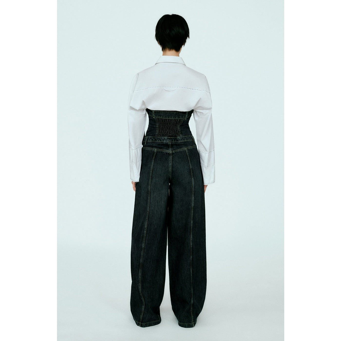 Vintage Blue Denim Jumpsuit | Montivo Pakistan