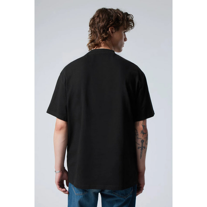 Black STWD Logo Oversized Tshirt | Montivo Pakistan