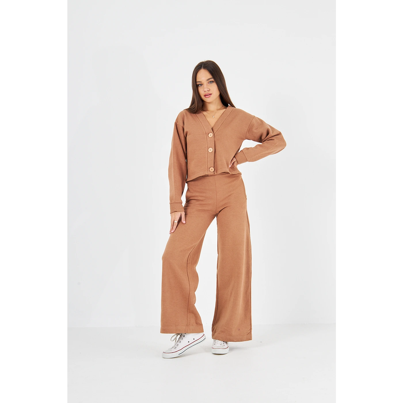 Rust Button Down Matching Set | Montivo Pakistan