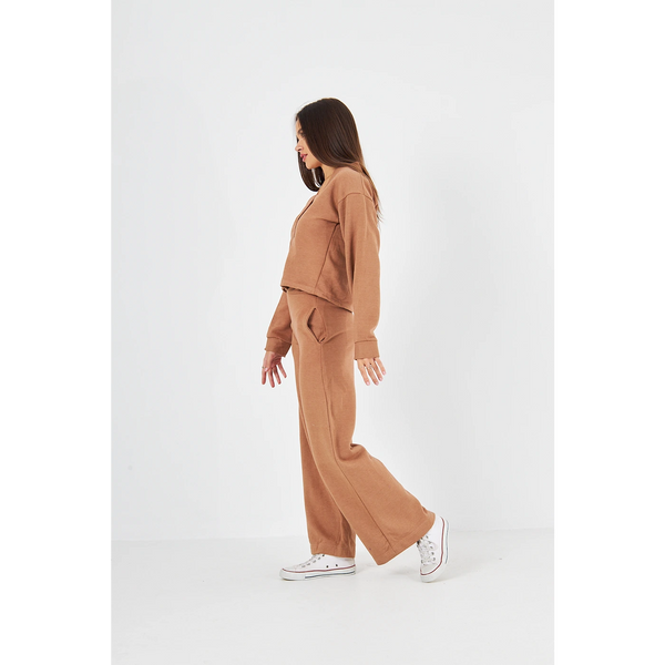 Rust Button Down Matching Set | Montivo Pakistan
