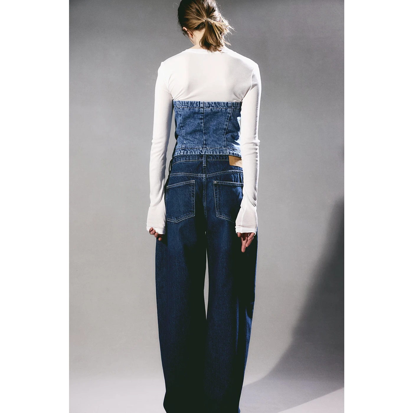 Baggy High Waist Blue Jeans | Montivo Pakistan