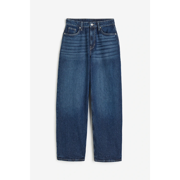Baggy High Waist Blue Jeans | Montivo Pakistan