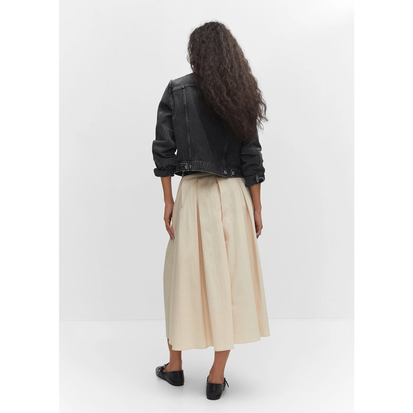 Charcoal Black Denim Jacket | Montivo Pakistan