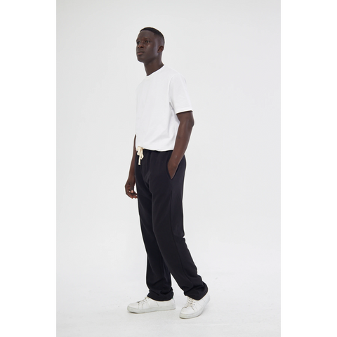 Black Relaxed Fit Trousers | Montivo Pakistan