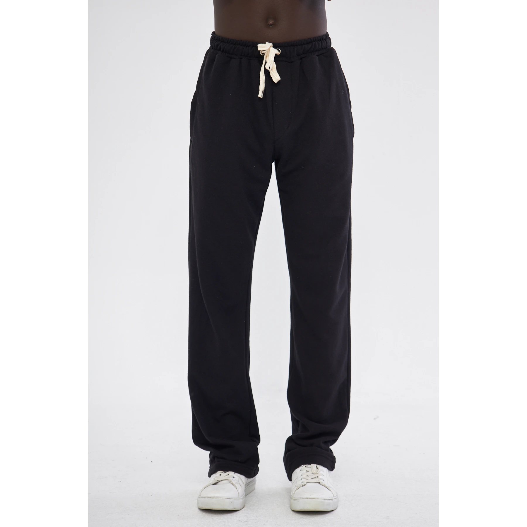 Black Relaxed Fit Trousers | Montivo Pakistan