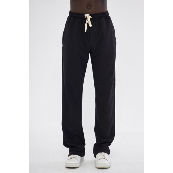 Black Relaxed Fit Trousers | Montivo Pakistan