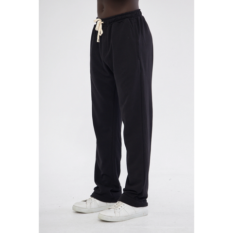 Black Relaxed Fit Trousers | Montivo Pakistan