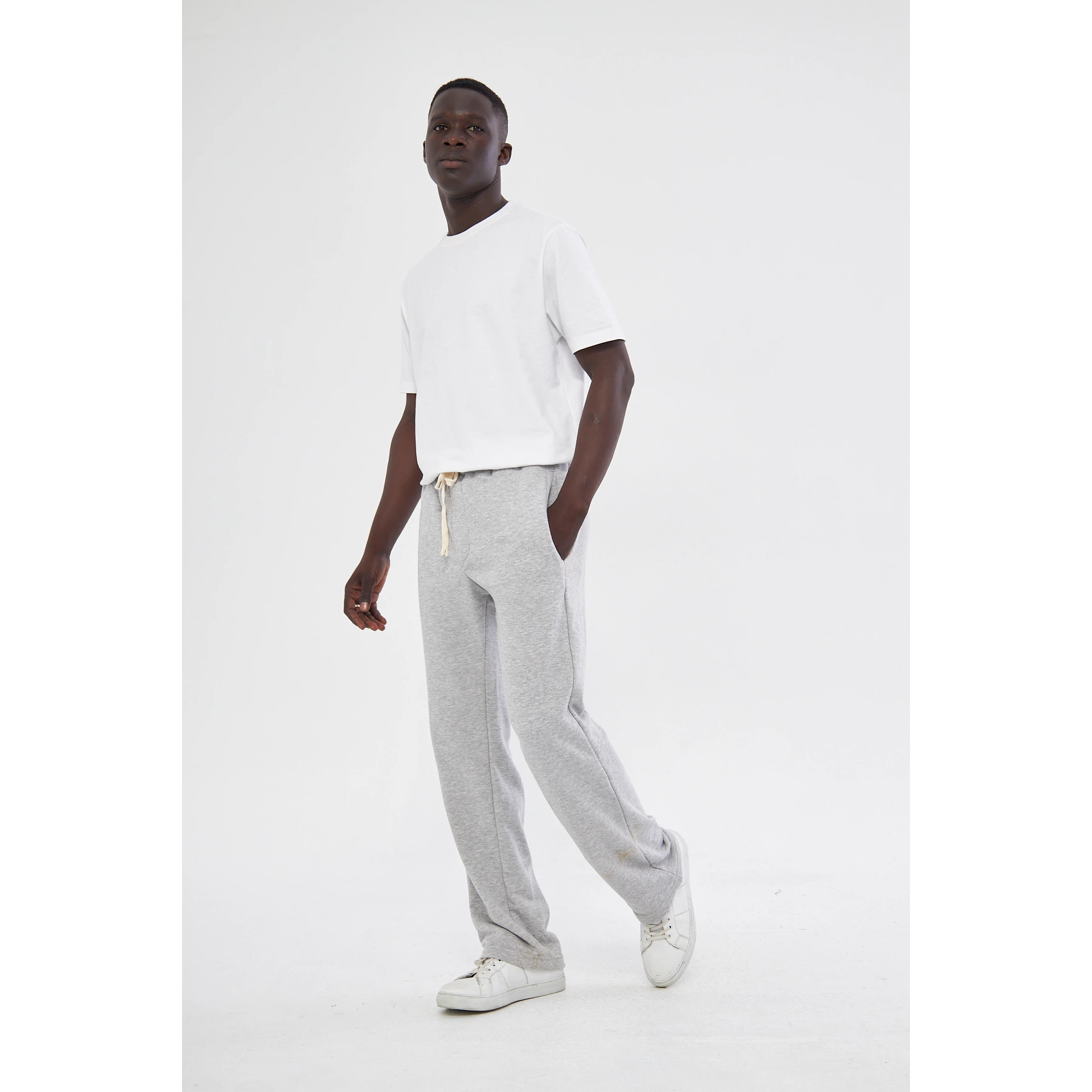 Grey Relaxed Fit Trousers | Montivo Pakistan