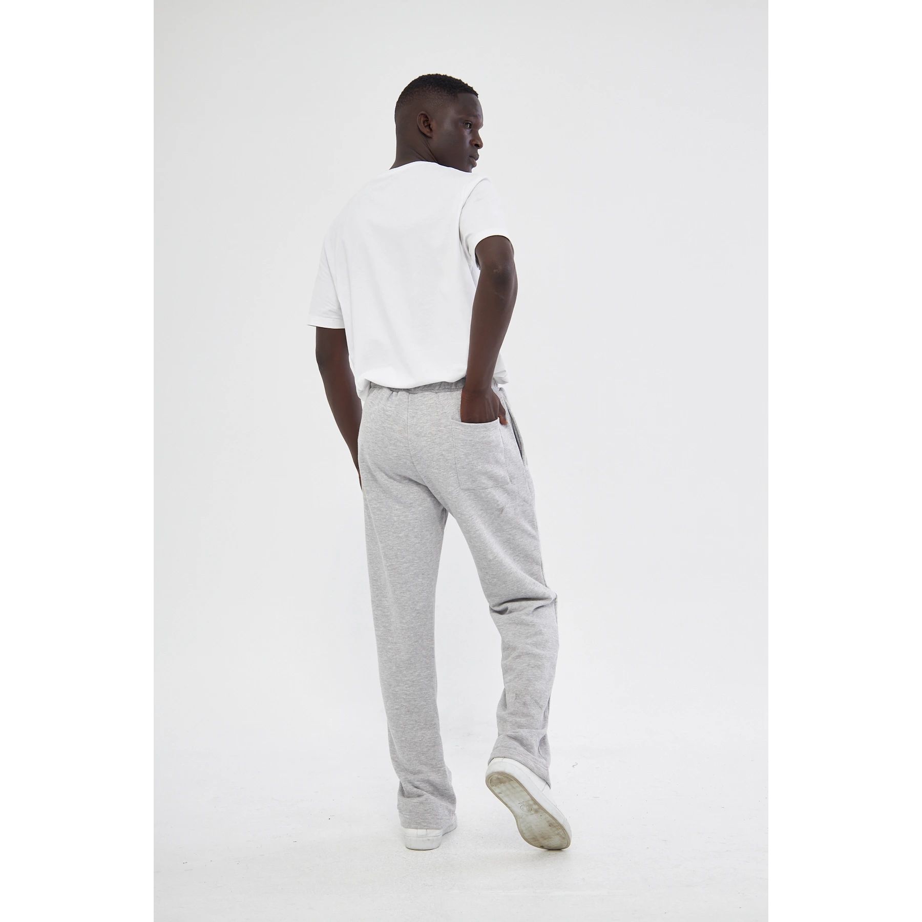 Grey Relaxed Fit Trousers | Montivo Pakistan