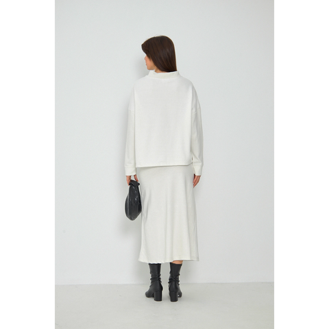 White Skirt and Top Matching Set | Montivo Pakistan