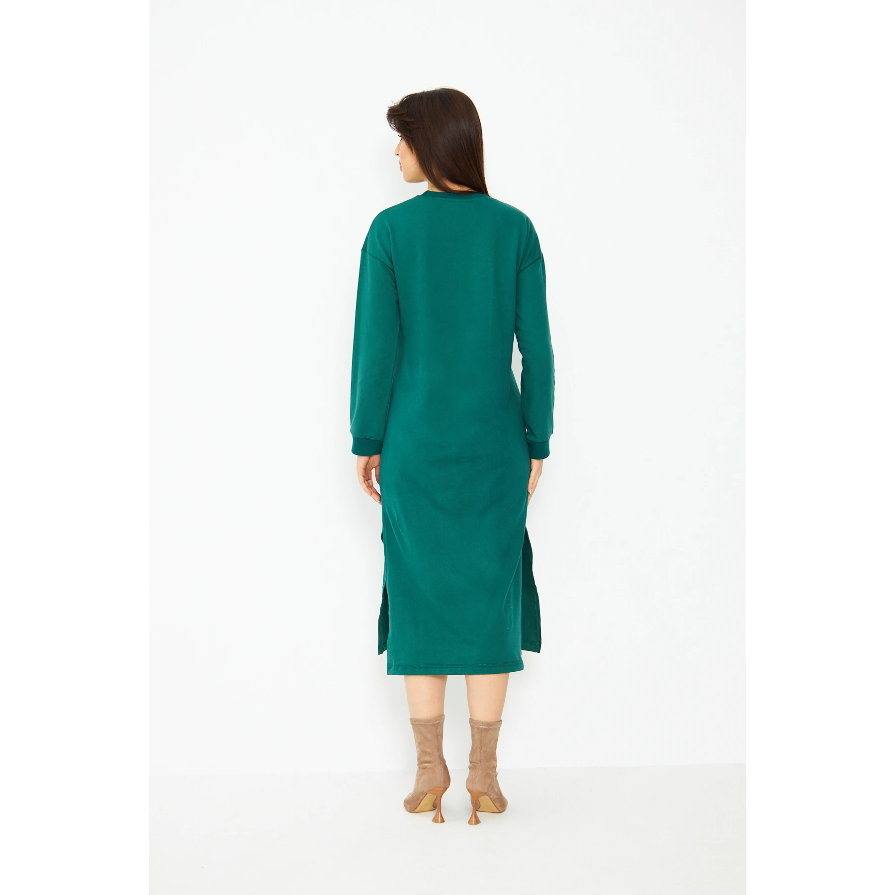 Green Long Maxi Dress | Montivo Pakistan