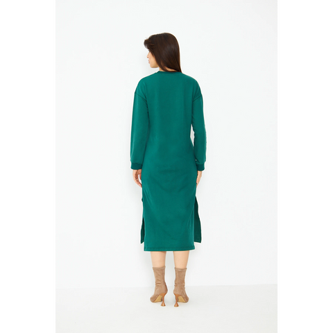 Green Long Maxi Dress | Montivo Pakistan