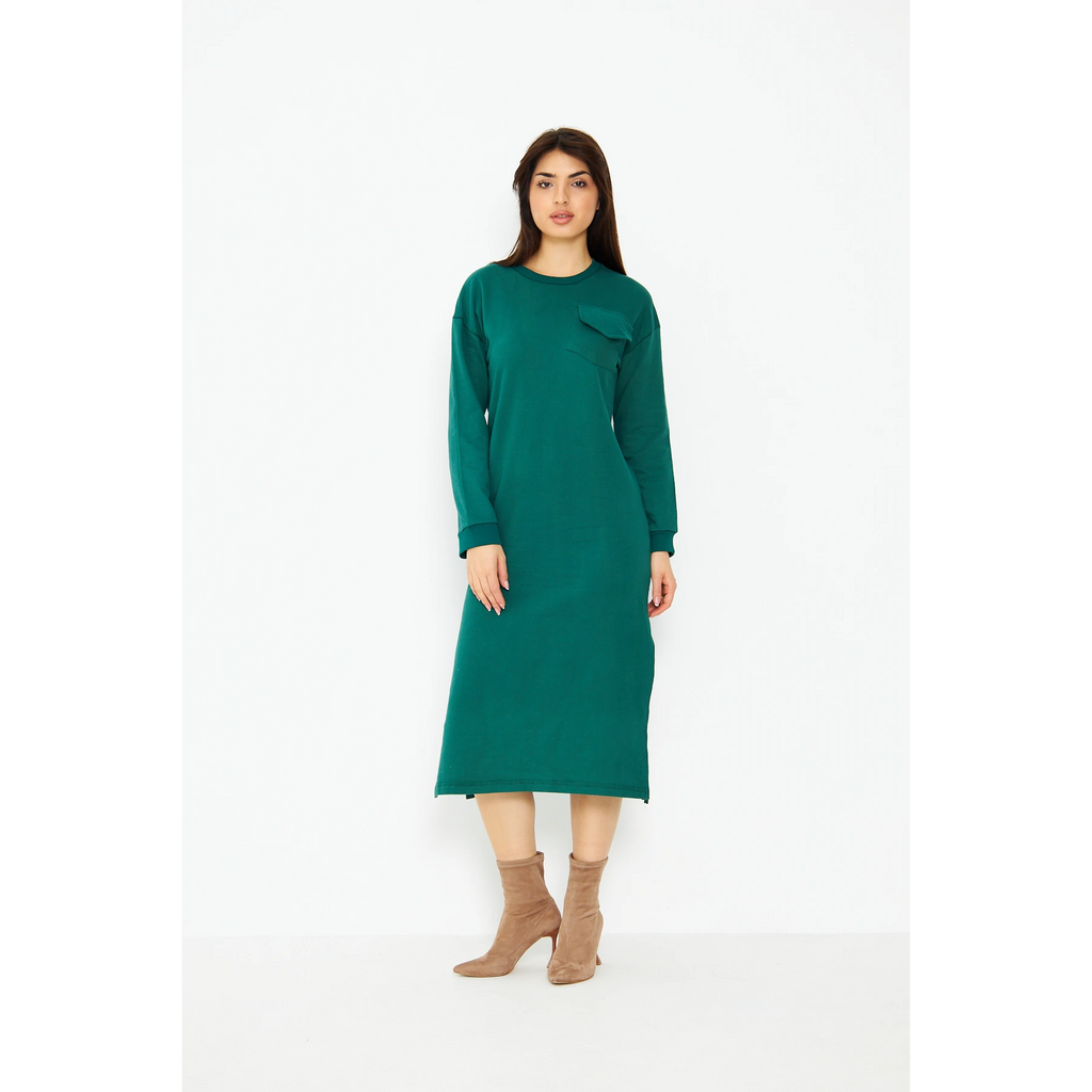 Green Long Maxi Dress | Montivo Pakistan