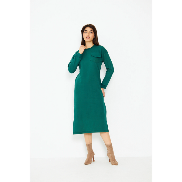 Green Long Maxi Dress | Montivo Pakistan