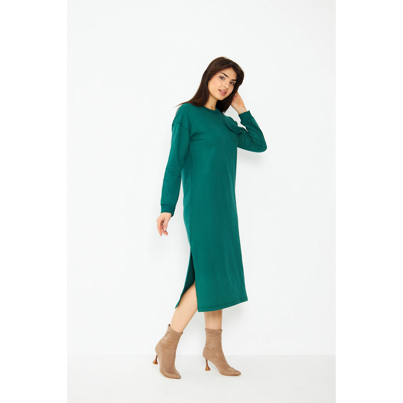 Green Long Maxi Dress | Montivo Pakistan