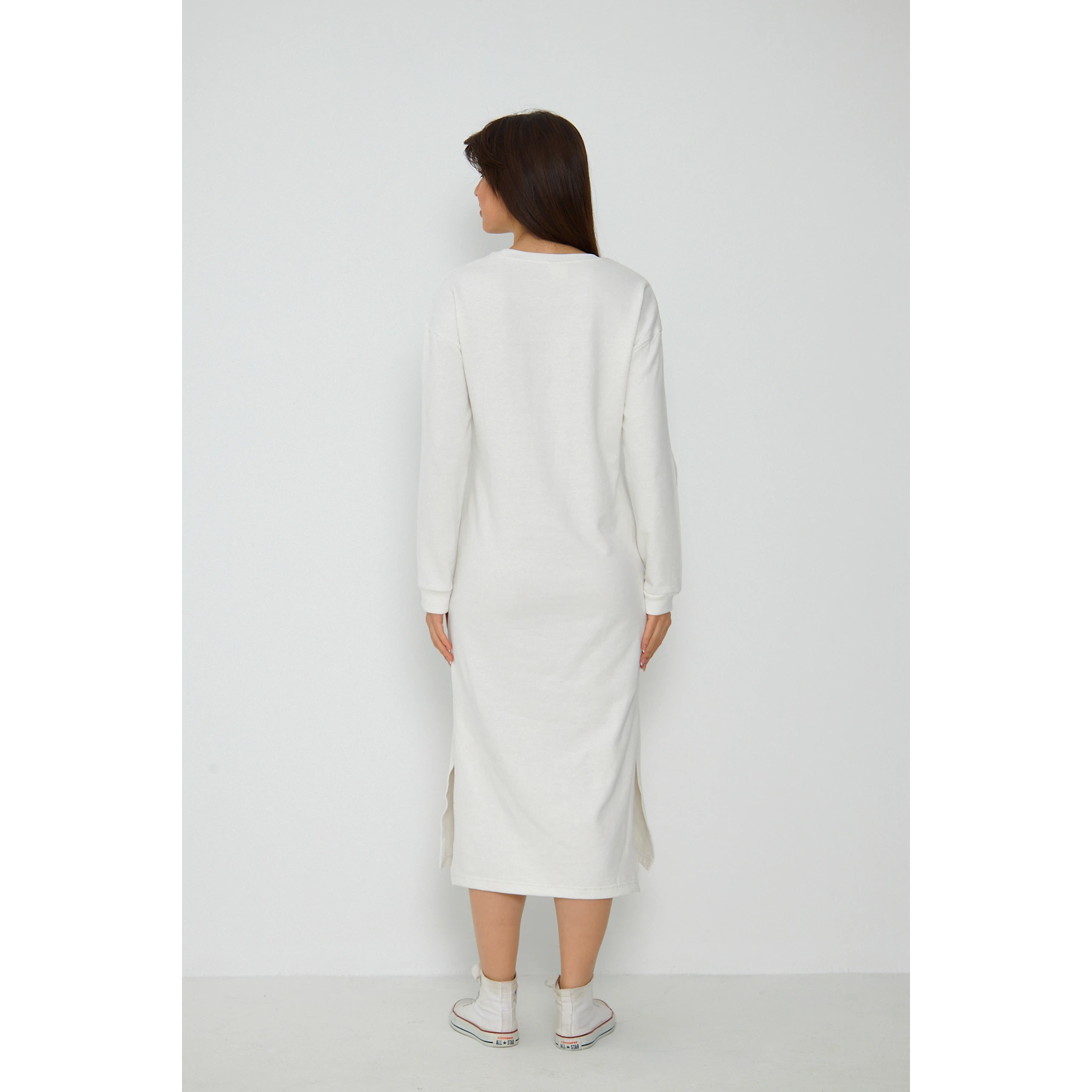 White Long Maxi Dress | Montivo Pakistan