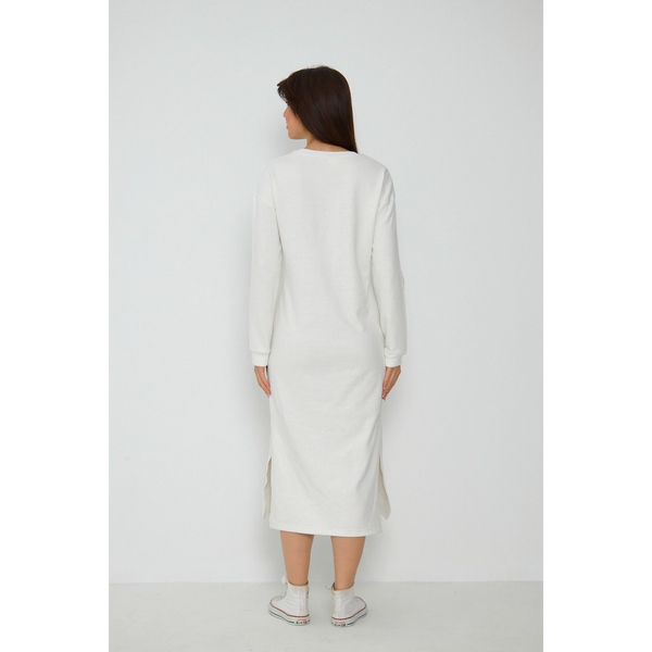White Long Maxi Dress | Montivo Pakistan