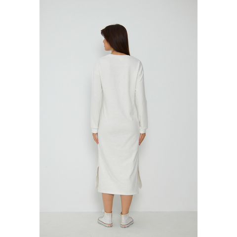 White Long Maxi Dress | Montivo Pakistan