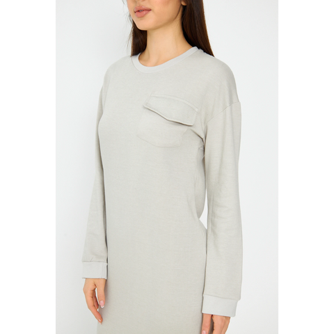 Beige Long Maxi Dress | Montivo Pakistan