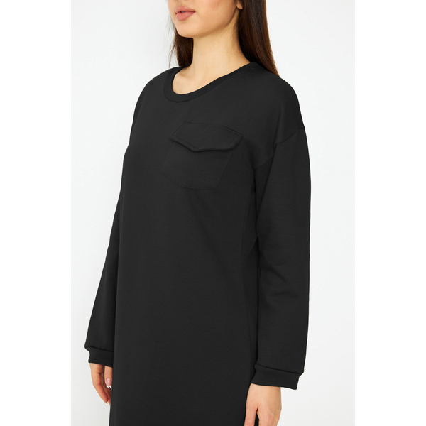 Black Long Maxi Dress | Montivo Pakistan
