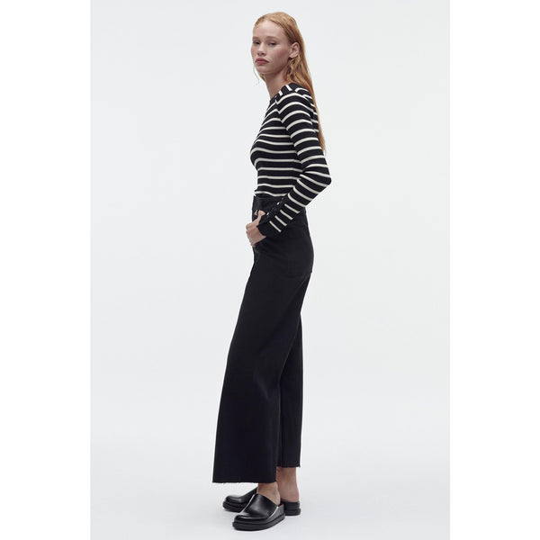 Black Wide Leg Jeans | Montivo Pakistan
