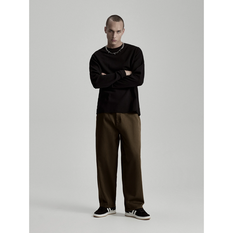 Brown Baggy Fit Jeans | Montivo Pakistan