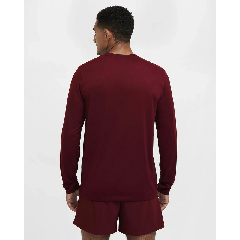 ADS Full Sleeves Dri-Fit Burgundy Tshirt | Montivo Pakistan
