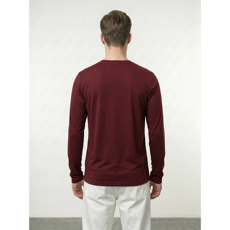 ADS Full Sleeves Dri-Fit Burgundy Tshirt | Montivo Pakistan