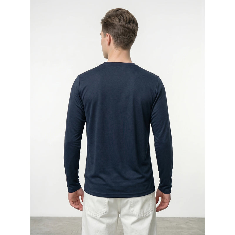 ADS Full Sleeves Dri-Fit Navy Tshirt | Montivo Pakistan
