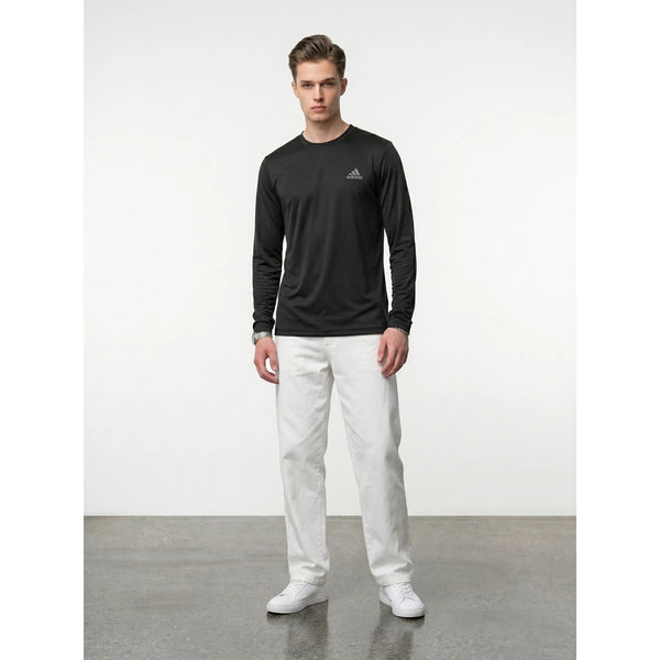 ADS Full Sleeves Dri-Fit Black Tshirt | Montivo Pakistan