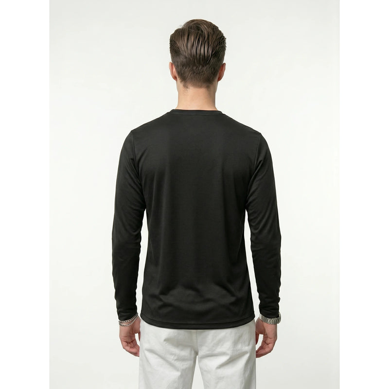 ADS Full Sleeves Dri-Fit Black Tshirt | Montivo Pakistan