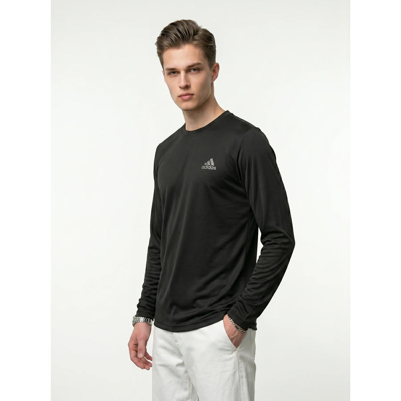 ADS Full Sleeves Dri-Fit Black Tshirt | Montivo Pakistan