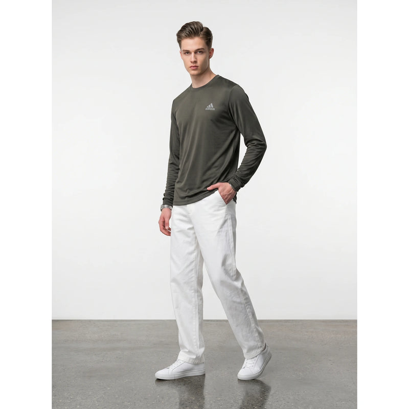 ADS Full Sleeves Dri-Fit Grey Tshirt | Montivo Pakistan