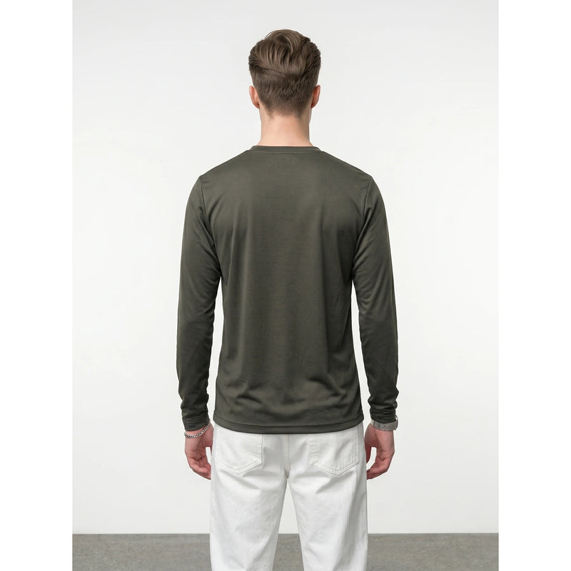 ADS Full Sleeves Dri-Fit Grey Tshirt | Montivo Pakistan