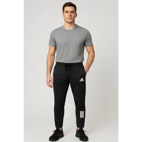 ADS Black Sports Trousers | Montivo Pakistan