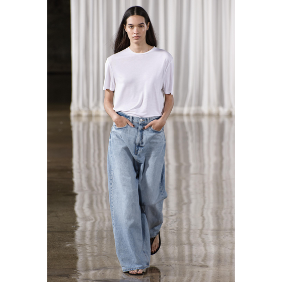 Light Blue Super Baggy Jeans | Montivo Pakistan