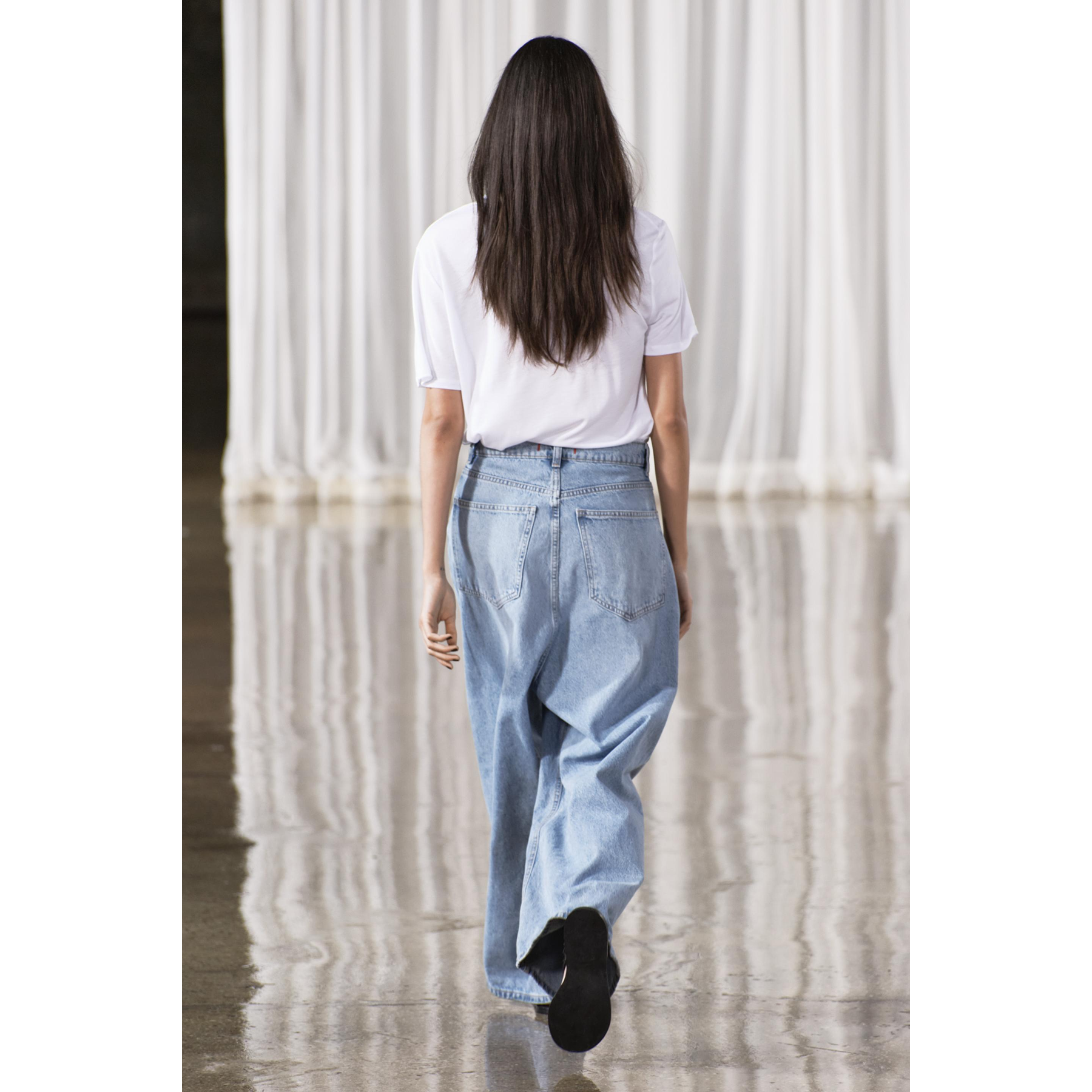 Light Blue Super Baggy Jeans | Montivo Pakistan