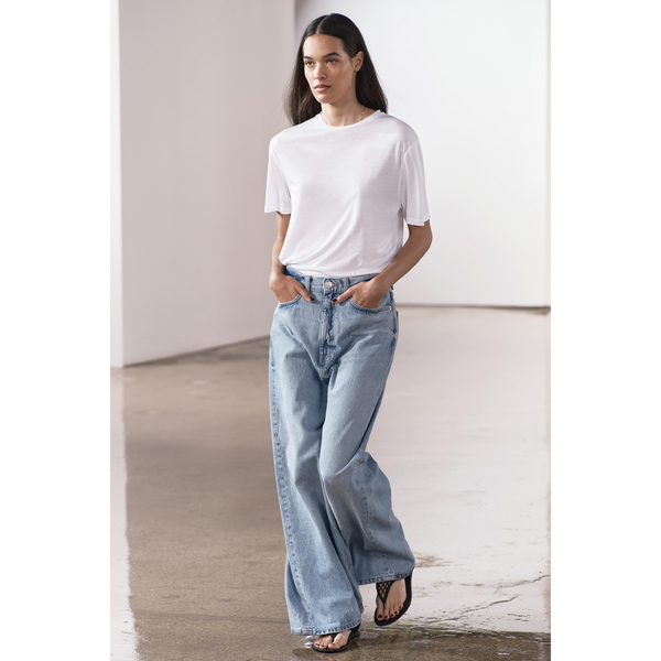 Light Blue Super Baggy Jeans | Montivo Pakistan