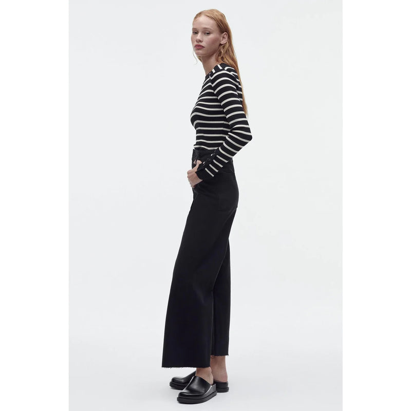 Black Wide Leg Jeans | Montivo Pakistan