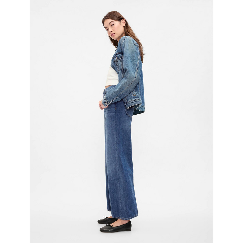 High Rise Soft Wide Leg Jeans | Montivo Pakistan