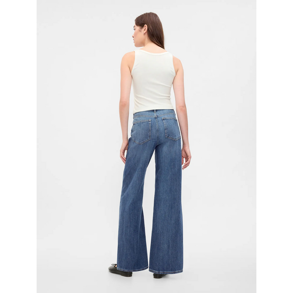 High Rise Soft Wide Leg Jeans | Montivo Pakistan