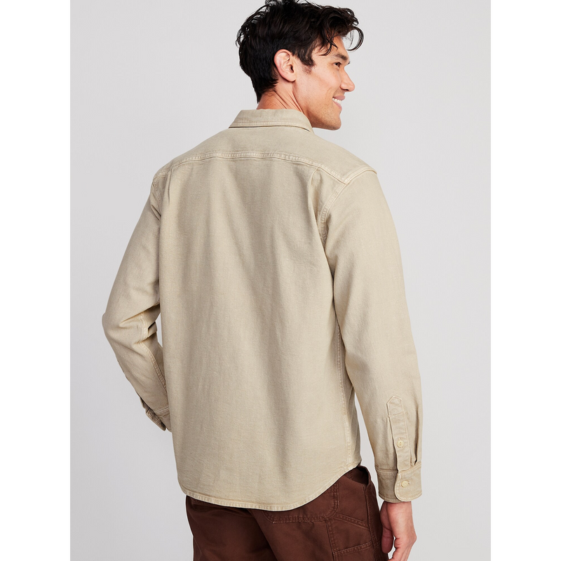 Beige Workwear Utility-Pocket Shirt | Montivo Pakistan