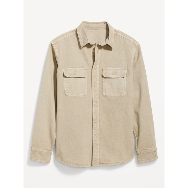 Beige Workwear Utility-Pocket Shirt | Montivo Pakistan