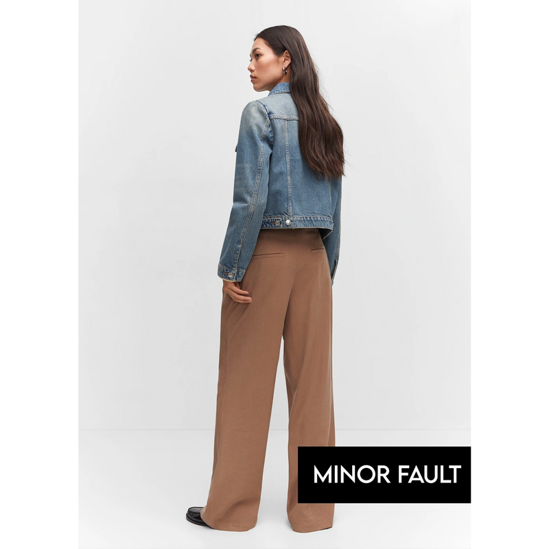 (Minor Fault) Pocket Vintage Denim Jacket | Montivo Pakistan