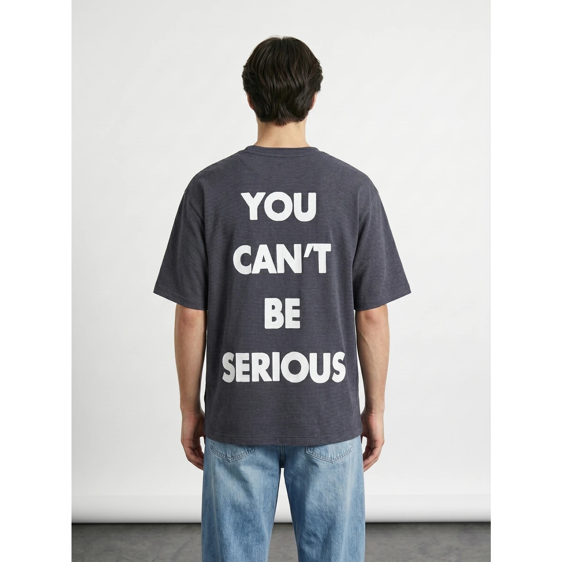 MO Pale Blue Oversized Printed Tshirt | Montivo Pakistan