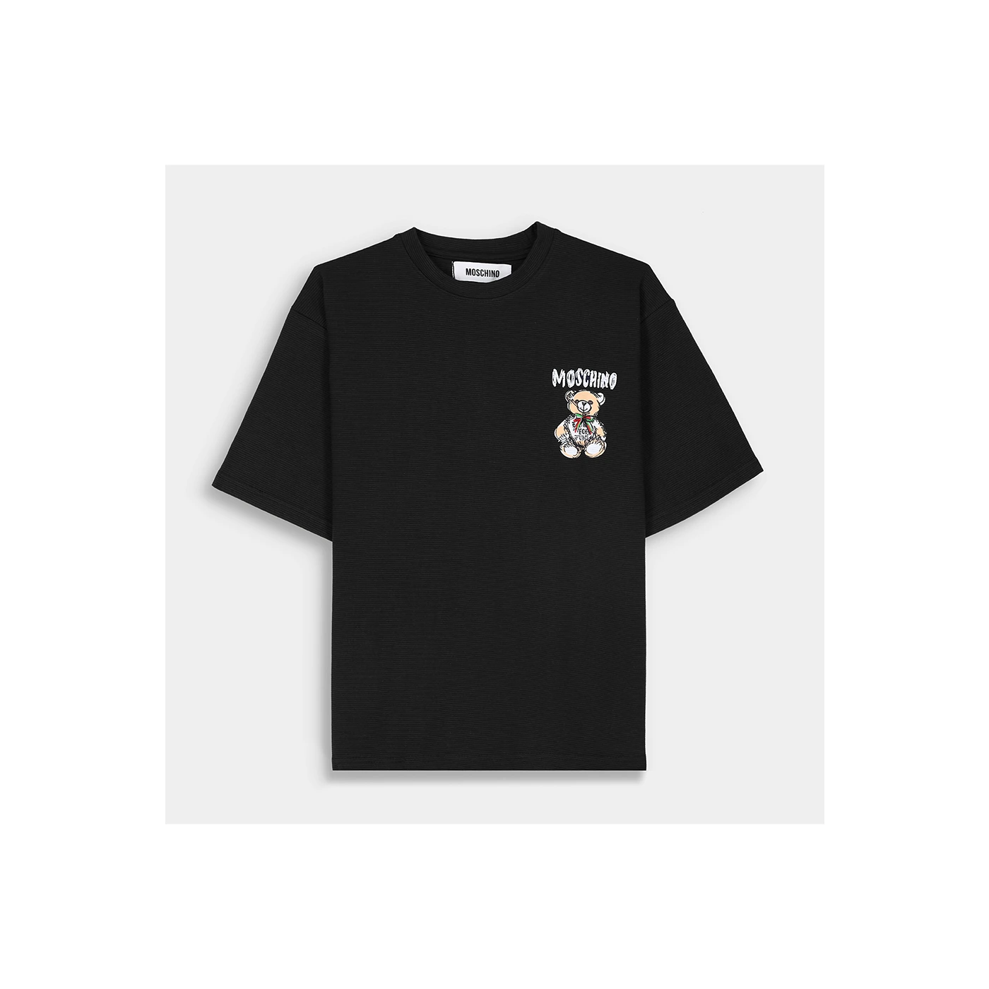 MO Black Oversized Printed Tshirt | Montivo Pakistan