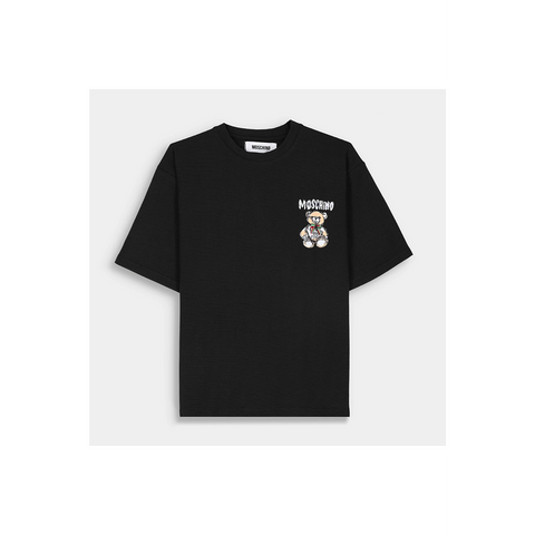 MO Black Oversized Printed Tshirt | Montivo Pakistan