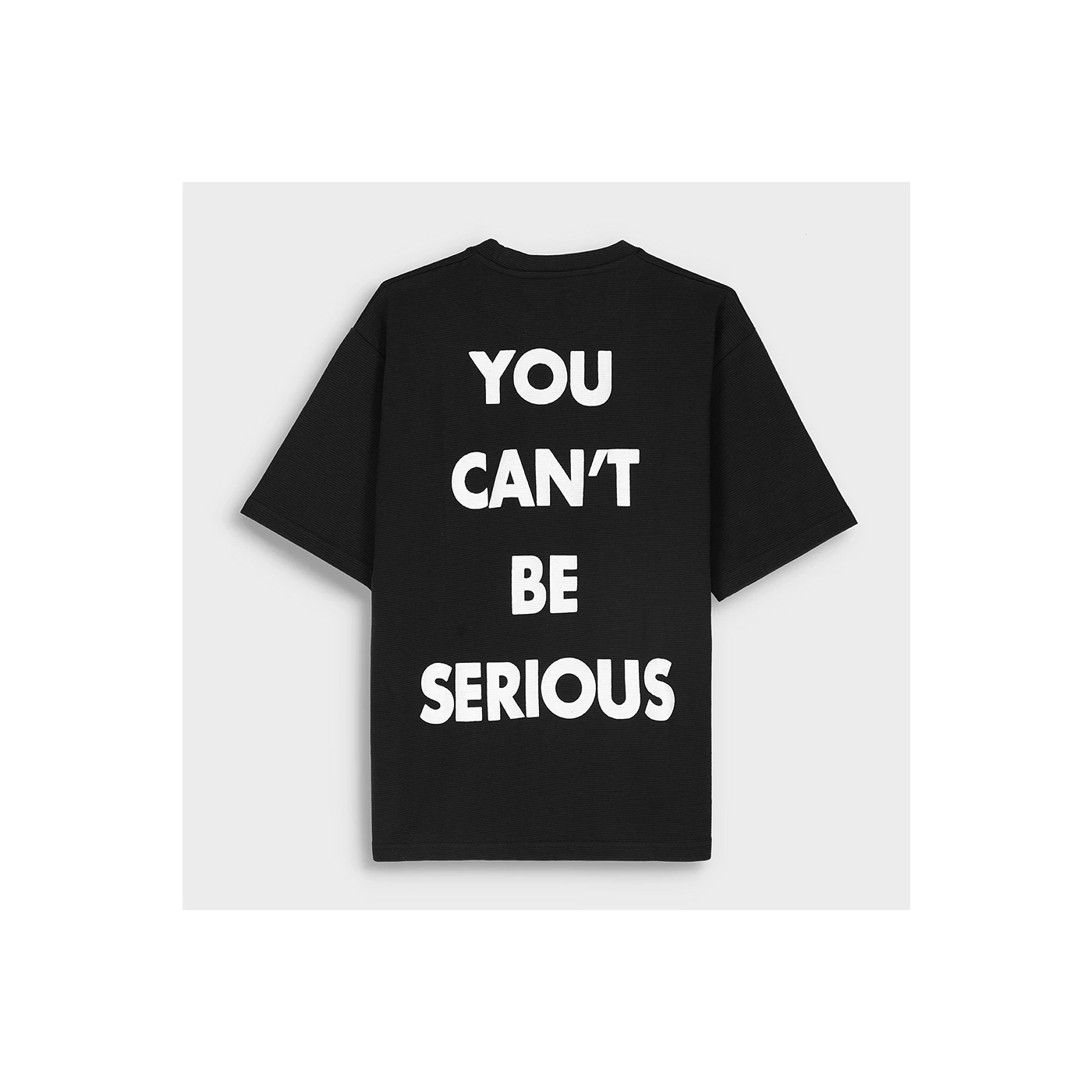 MO Black Oversized Printed Tshirt | Montivo Pakistan