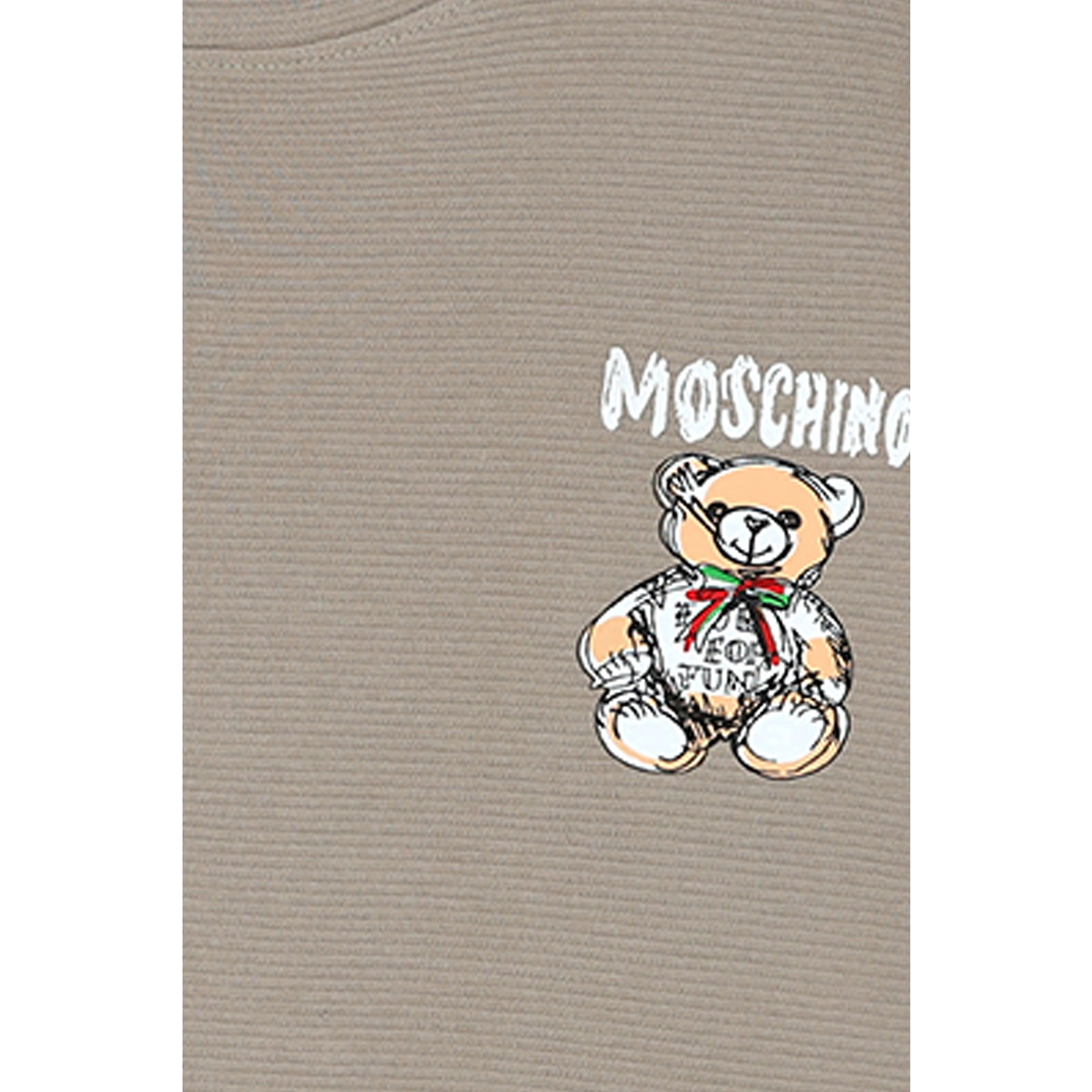 MO Beige Oversized Printed Tshirt | Montivo Pakistan